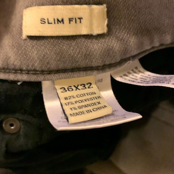 Joseph Abboud slim fit jeans – gray - Picture 3 of 3